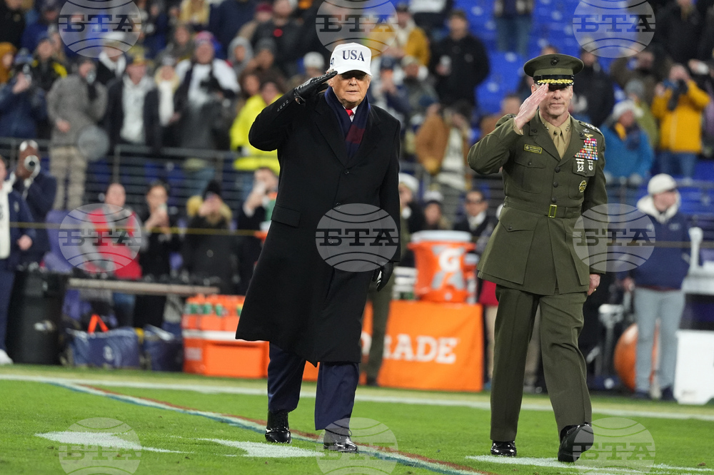 Trump Army Navy Football