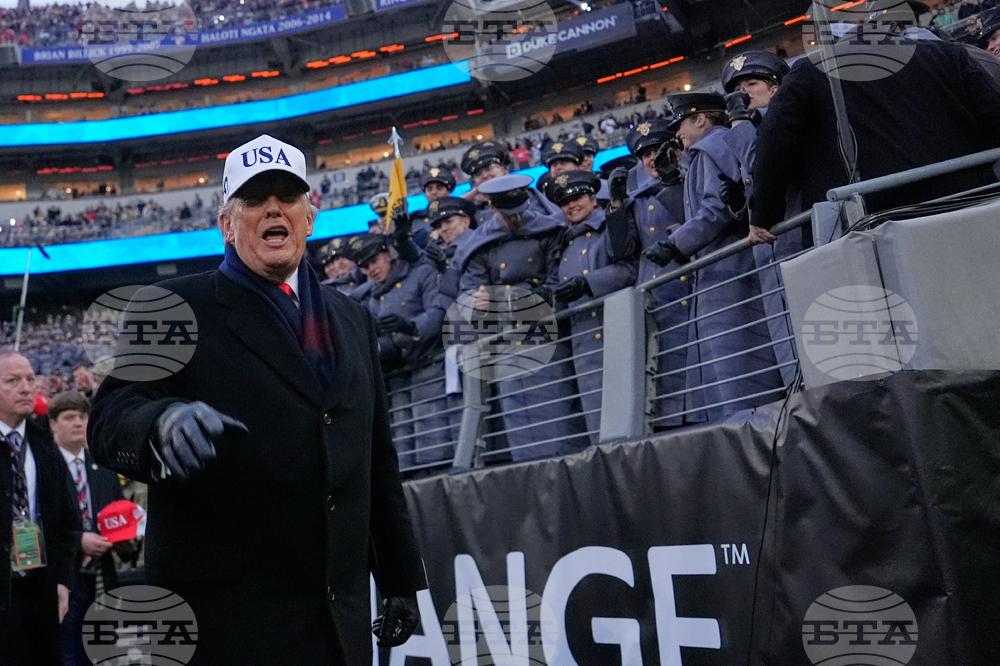 Trump Army Navy Football