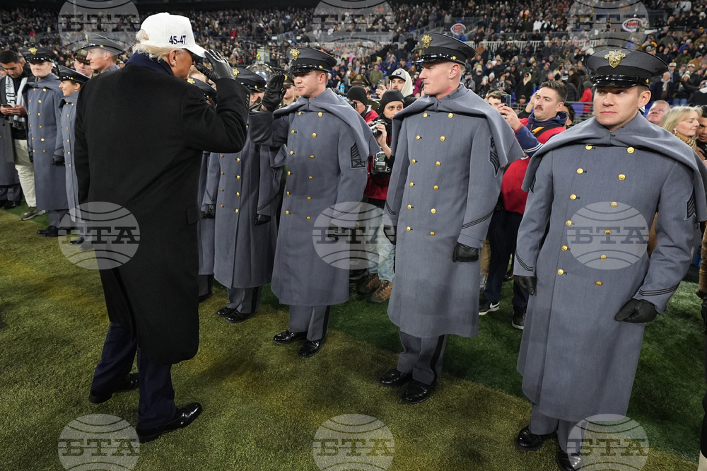 Trump Army Navy Football