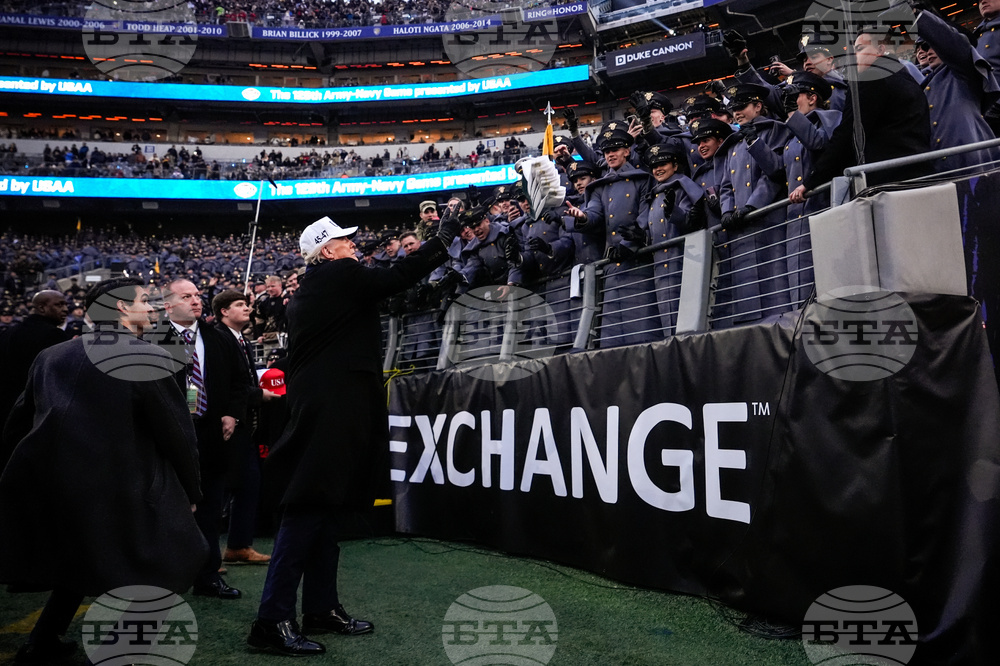 Trump Army Navy Football