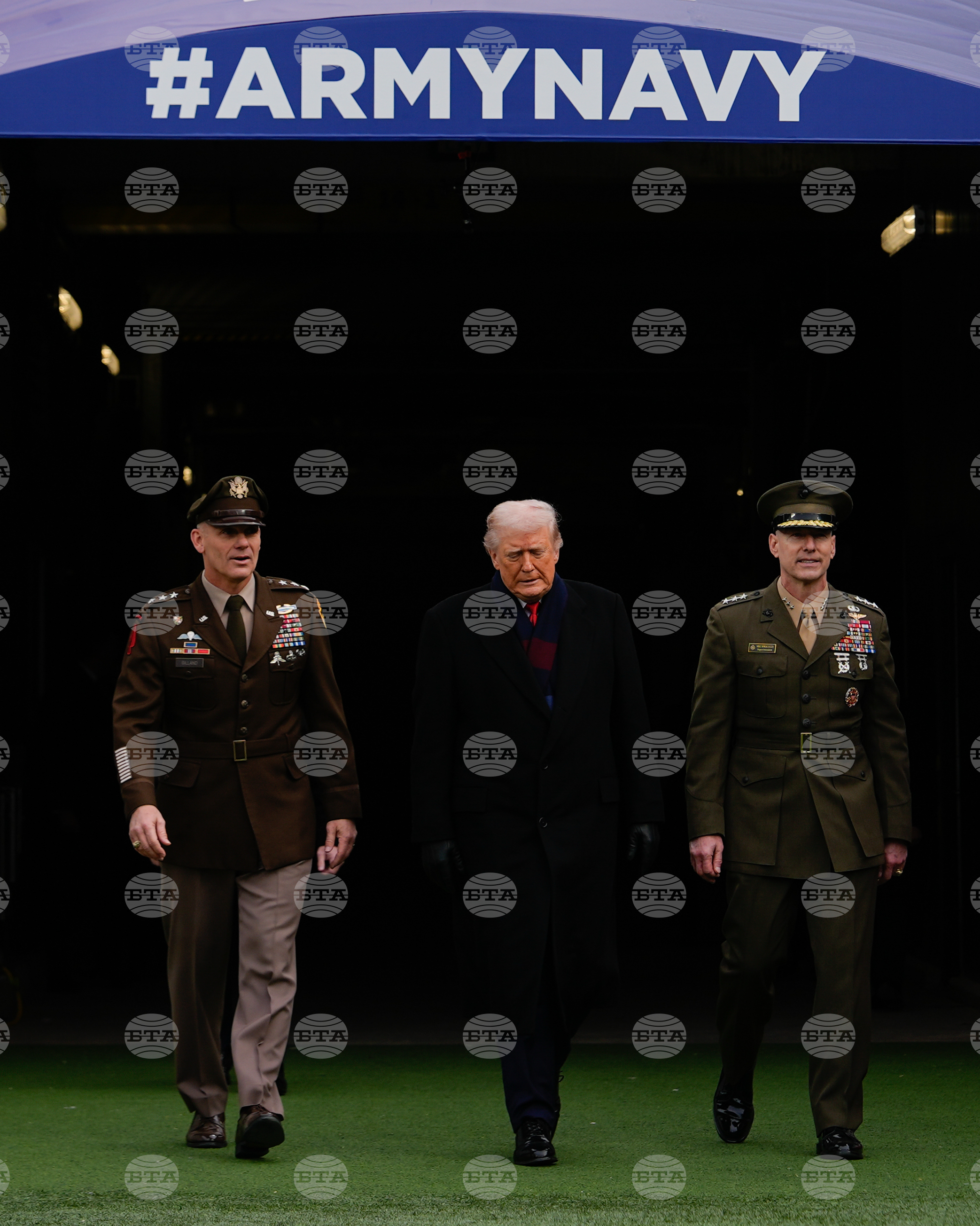 Trump Army Navy Football