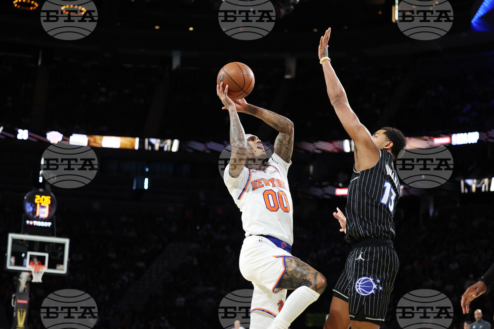 Knicks Magic Basketball