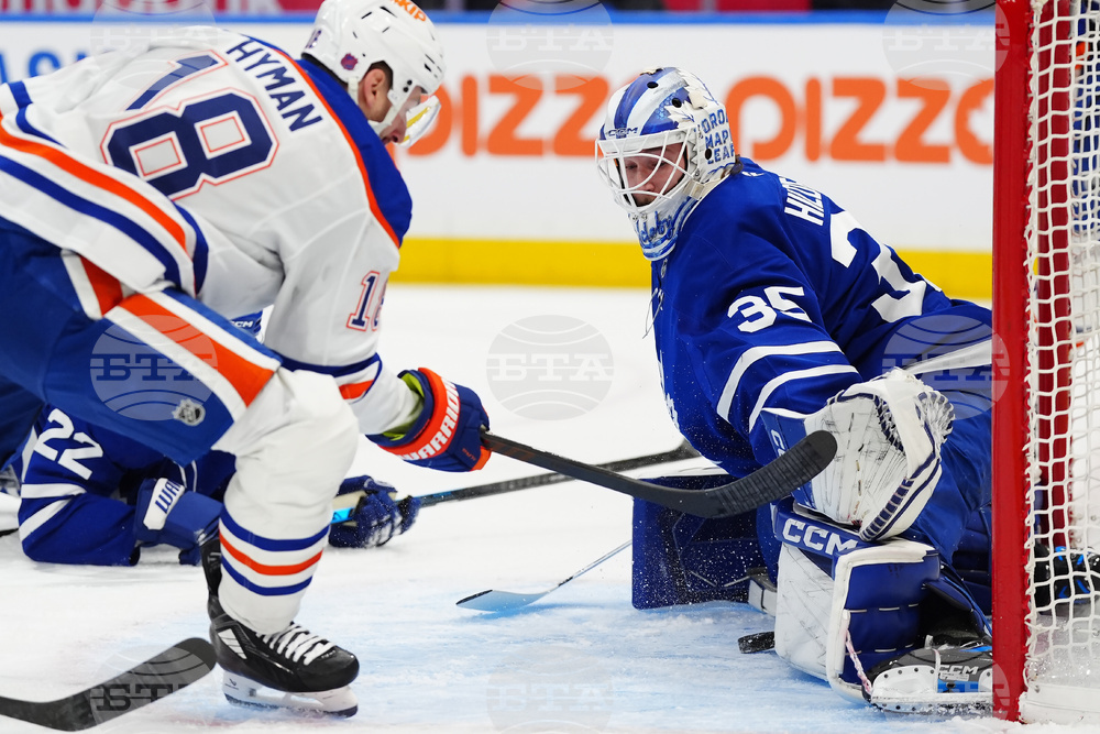 Oilers Maple Leafs Hockey