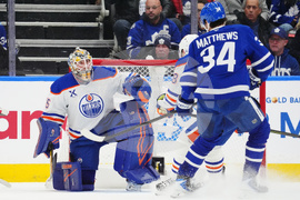 Oilers Maple Leafs Hockey