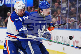 Oilers Maple Leafs Hockey