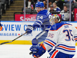 Oilers Maple Leafs Hockey