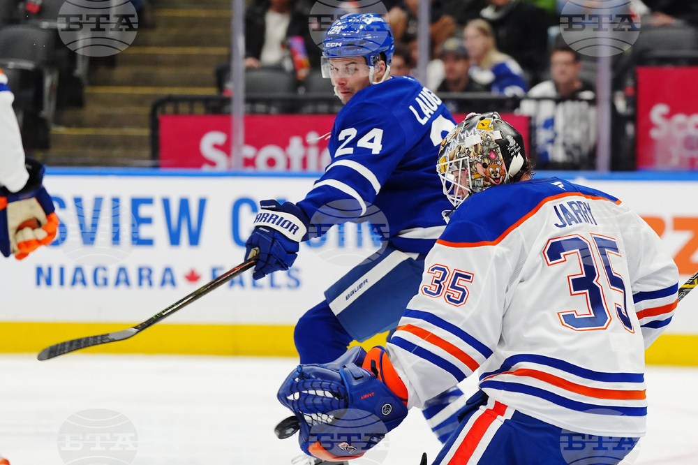 Oilers Maple Leafs Hockey