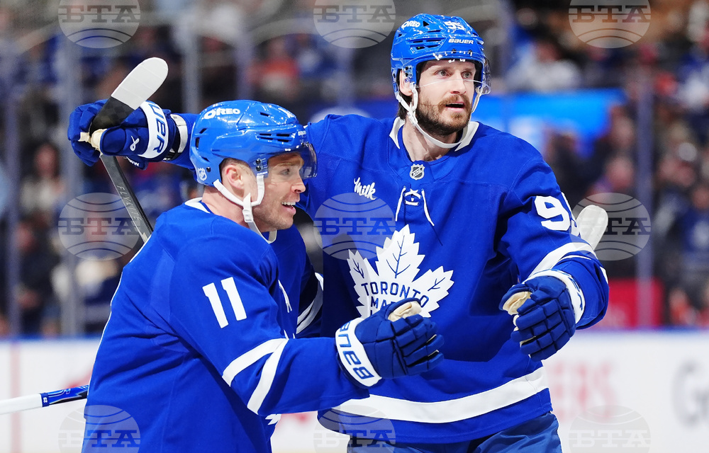 Oilers Maple Leafs Hockey