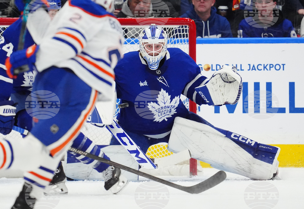 Oilers Maple Leafs Hockey