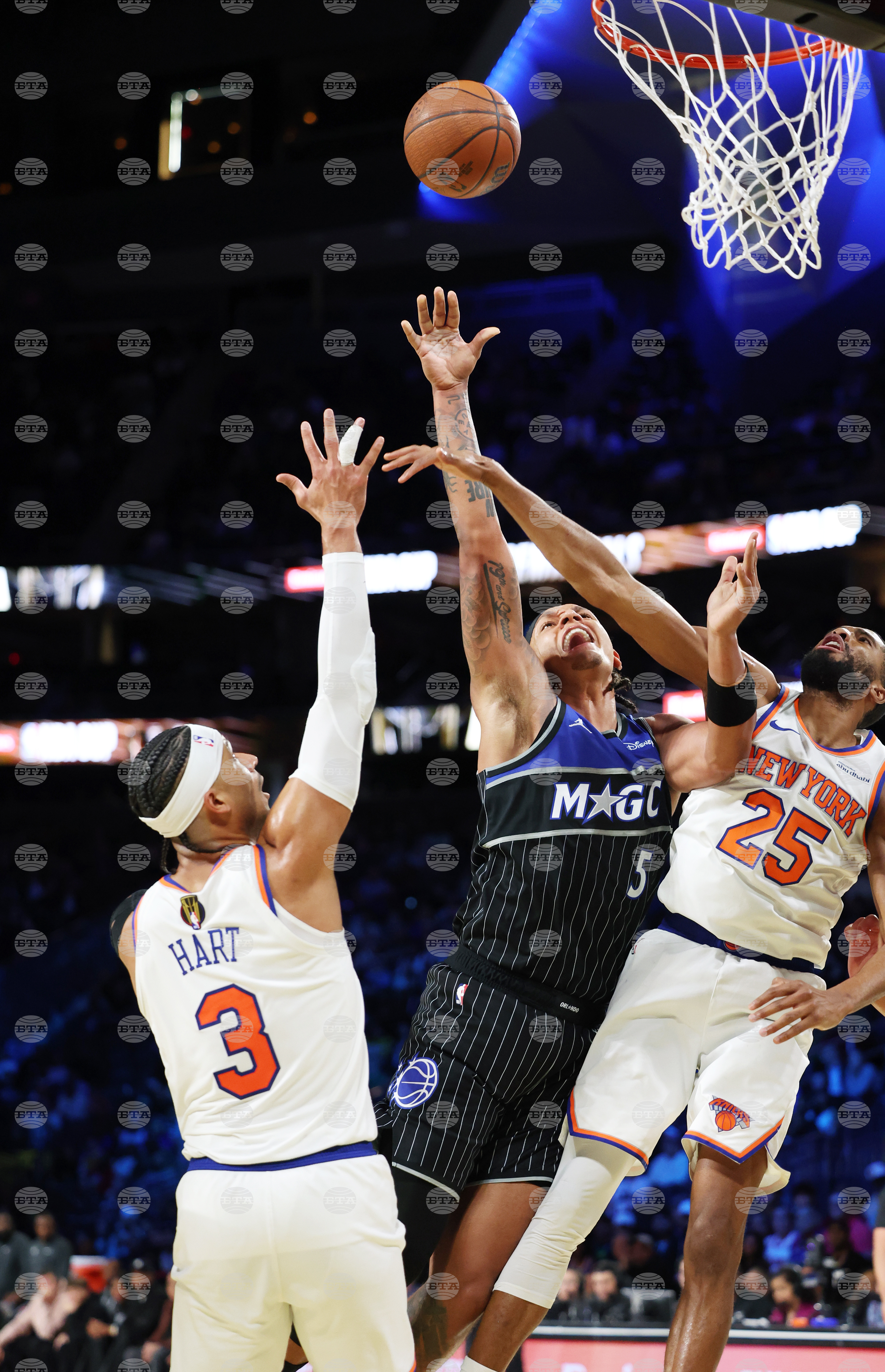 Knicks Magic Basketball