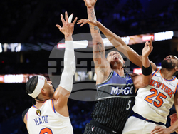 Knicks Magic Basketball