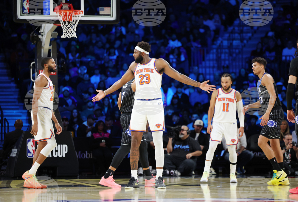 Knicks Magic Basketball
