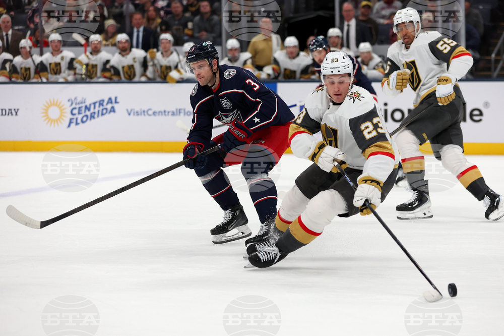 Golden Knights Blue Jackets Hockey