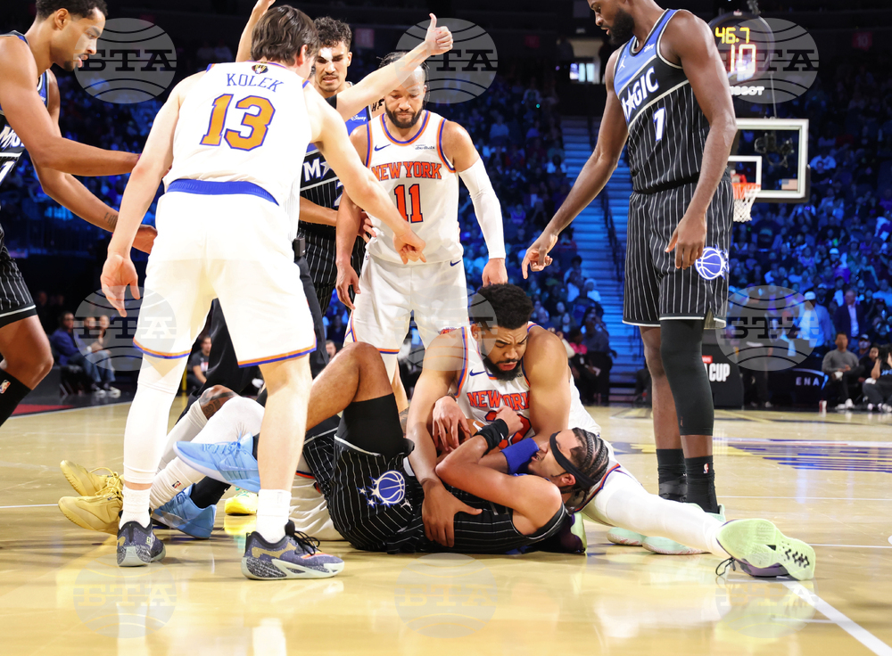 Knicks Magic Basketball