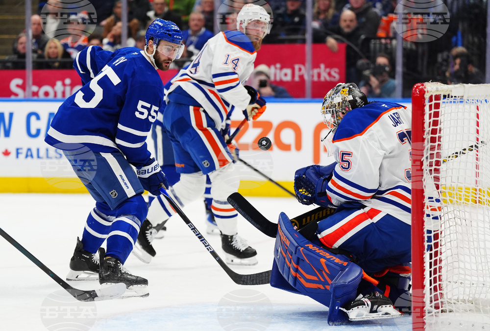 Oilers Maple Leafs Hockey