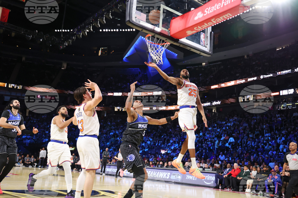 Knicks Magic Basketball