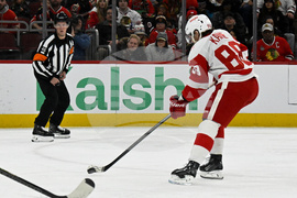 Red Wings Blackhawks Hockey