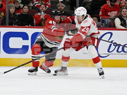 Red Wings Blackhawks Hockey
