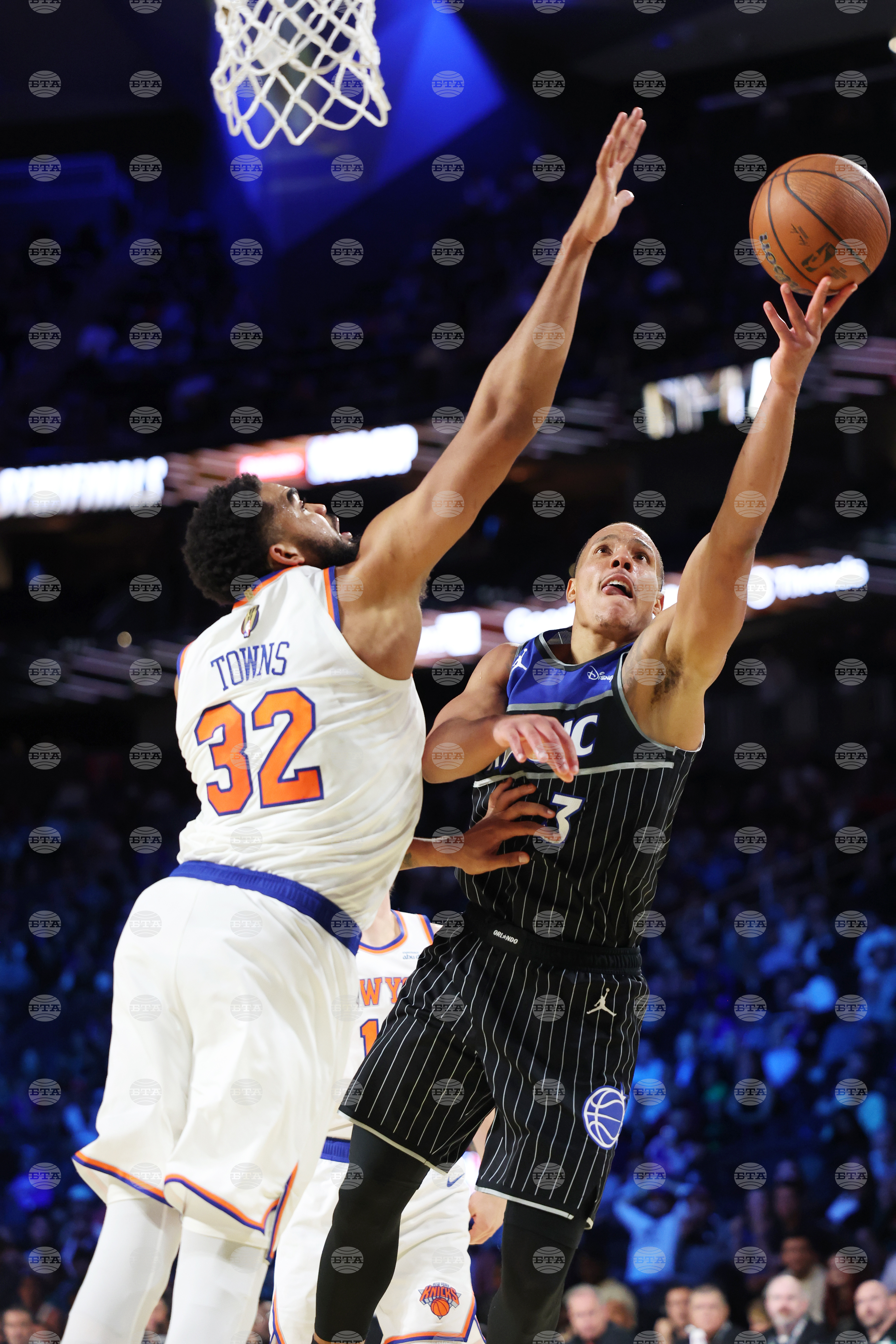 Knicks Magic Basketball