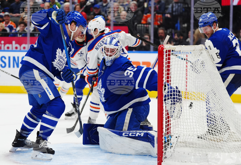 Oilers Maple Leafs Hockey