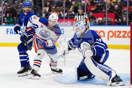 Oilers Maple Leafs Hockey