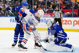 Oilers Maple Leafs Hockey