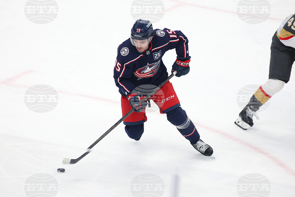 Golden Knights Blue Jackets Hockey