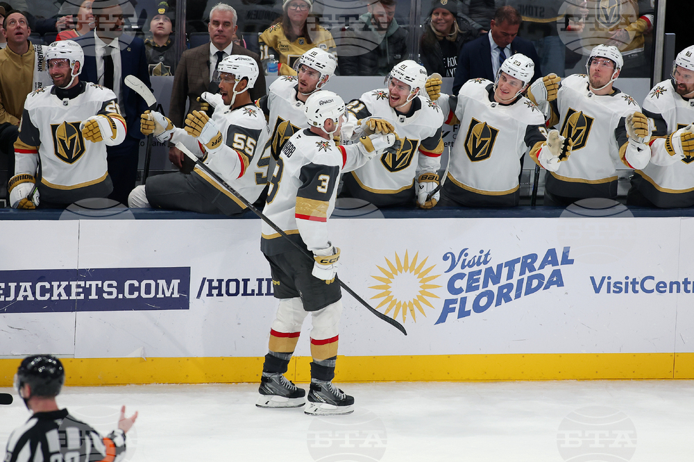 Golden Knights Blue Jackets Hockey