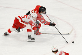 Red Wings Blackhawks Hockey