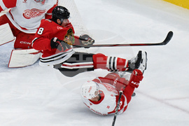 Red Wings Blackhawks Hockey