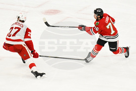 Red Wings Blackhawks Hockey