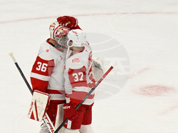 Red Wings Blackhawks Hockey