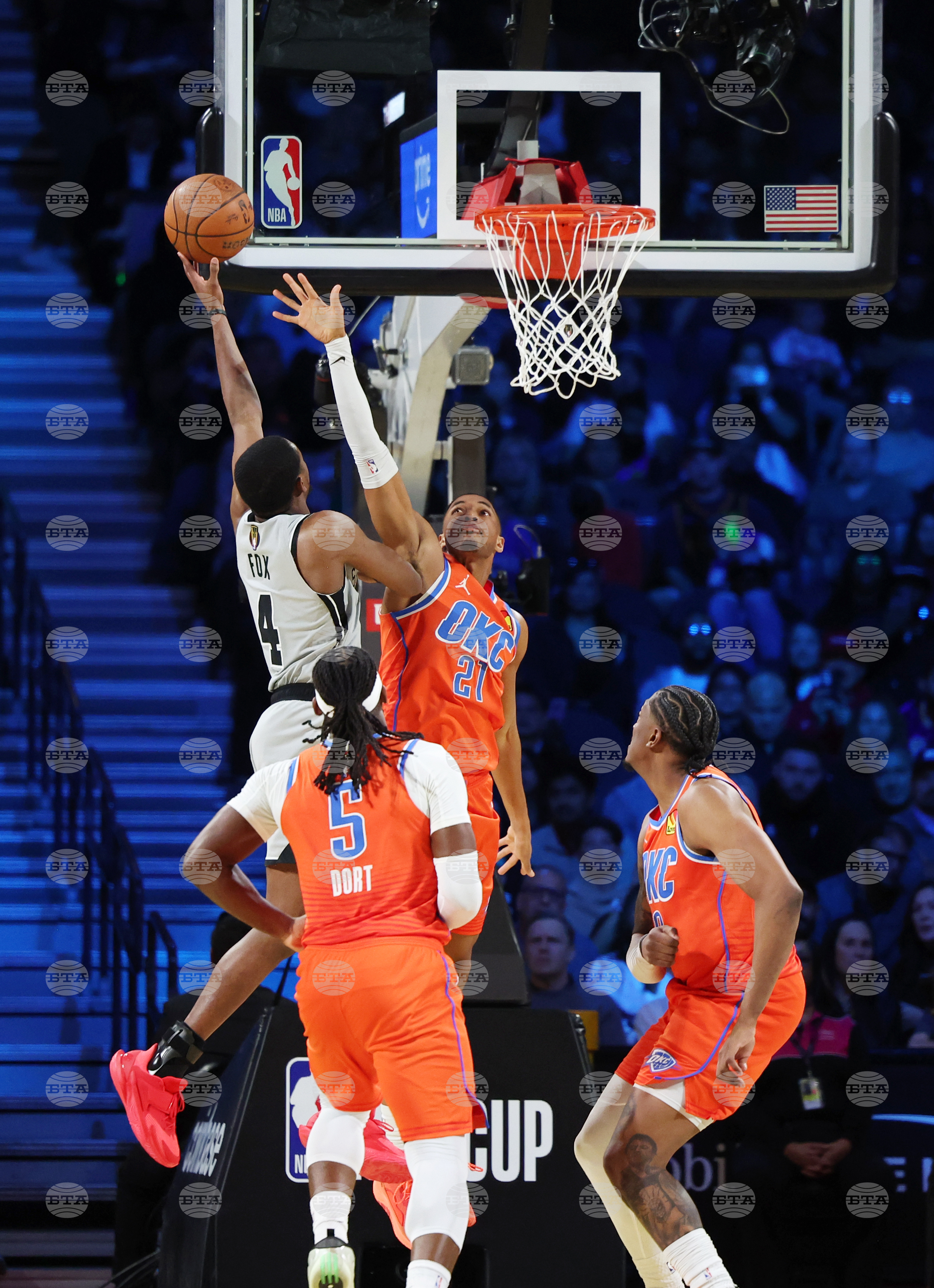 Spurs Thunder Basketball