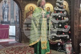 Търговище - храм „Св. Йоан Рилски“ - неделна служба и проповед