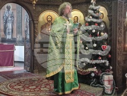 Търговище - храм „Св. Йоан Рилски“ - неделна служба и проповед