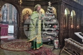 Търговище - храм „Св. Йоан Рилски“ - неделна служба и проповед