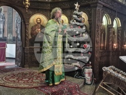 Търговище - храм „Св. Йоан Рилски“ - неделна служба и проповед