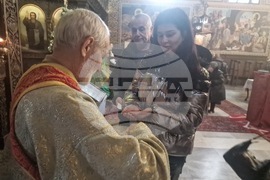 Търговище - храм „Св. Йоан Рилски“ - неделна служба и проповед