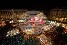 APTOPIX Romania Christmas Fair