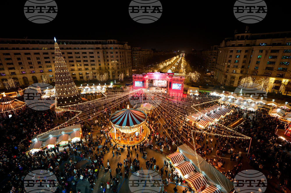 APTOPIX Romania Christmas Fair