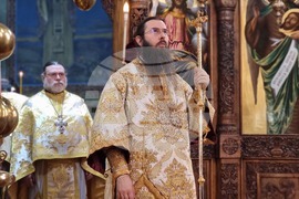 Ямбол - Сливенски митрополит Арсений - литургия