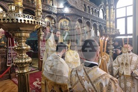 Ямбол - Сливенски митрополит Арсений - литургия