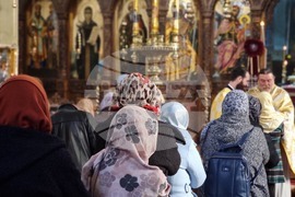 Ямбол - Сливенски митрополит Арсений - литургия