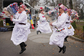 APTOPIX Romania Holiday Traditions