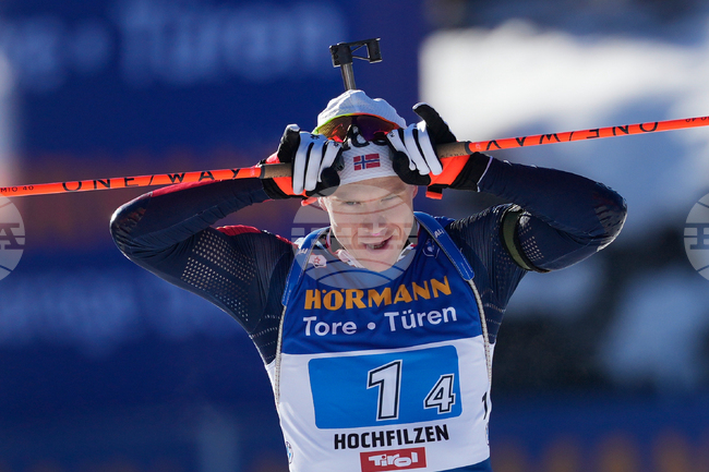 Мъжката щафета на Норвегия спечели състезанието в Хохфилцен за Световната купа по биатлон