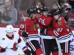 Senators Blackhawks Hockey