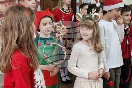 Румъния - Българско неделно училище „Йордан Йовков“ - Коледно тържество