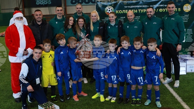 Отборът на Левски (Сф) спечели детския турнир на БФС; всички отбори бяха наградени от международните футболни съдии от София