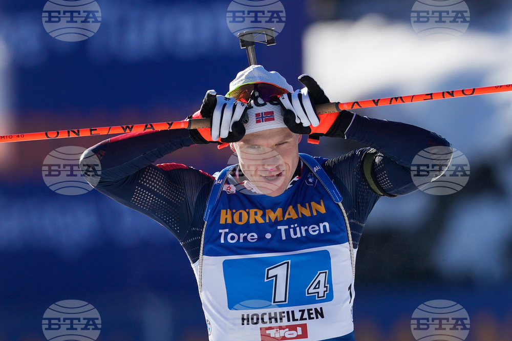 APTOPIX Austria World Cup Biathlon