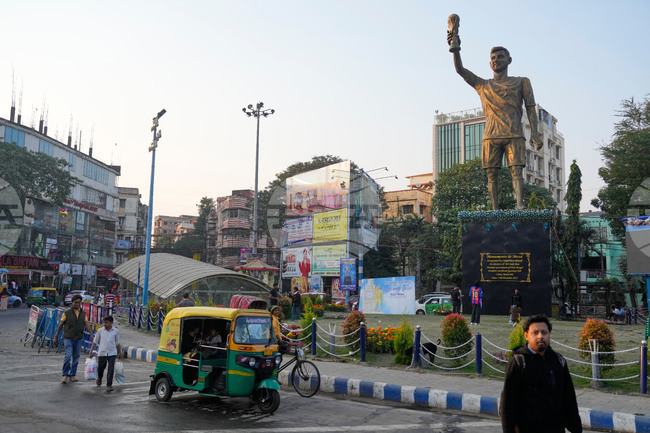 APTOPIX India Lionel Messi